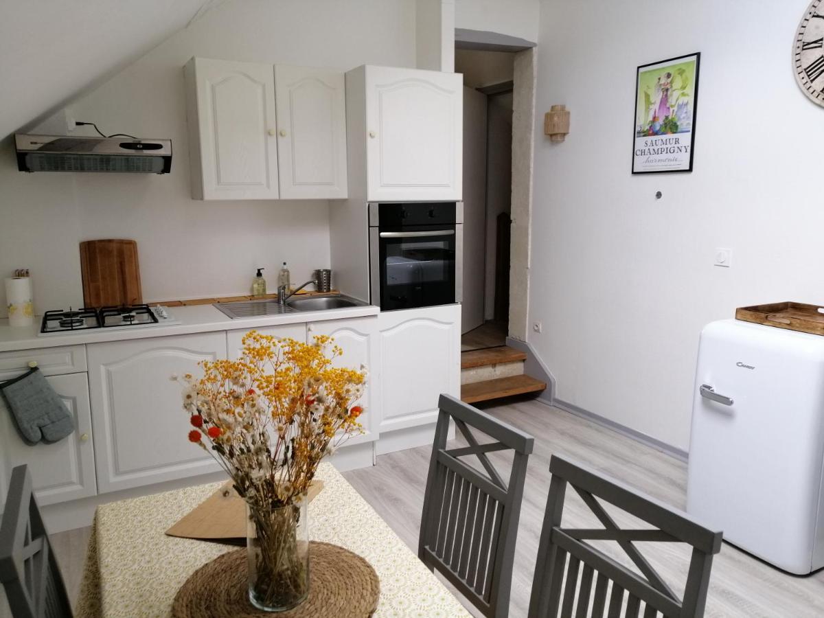 Bel Appt 3 Pieces, A L'Etage, Jardin Privatif, Au Calme, 10 Mn Saumur Et Cnpe Varennes-sur-Loire ภายนอก รูปภาพ
